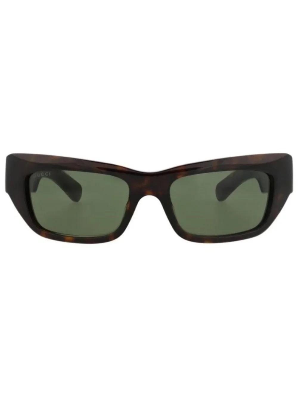 New Gucci Mens Cat Eye Havana Havana Green Fashion Designer Sunglasses